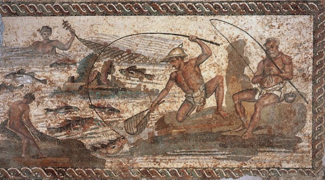 A REPRENDRE Ecole bretonne du 20ème siècle, Procession, l'île d'Arz, huile sur pann